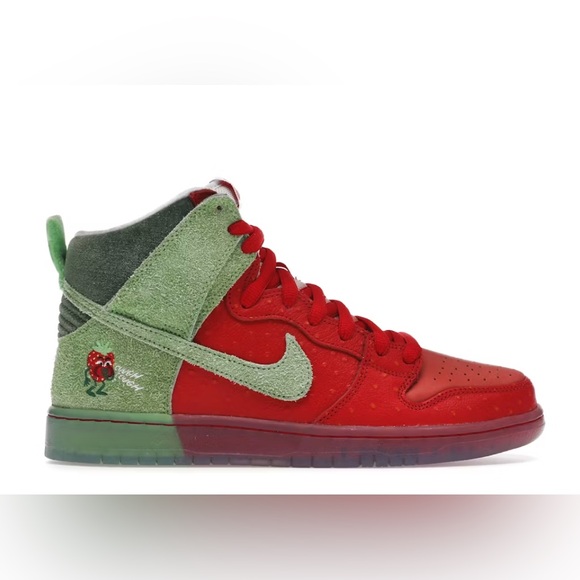 Nike SB Dunk High in Strawberry Cough Size 10.5